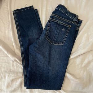 Rag and bone skinny jeans - size 24